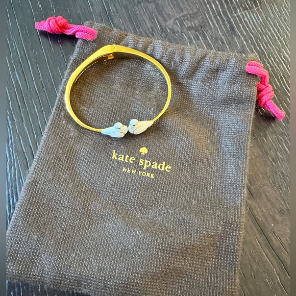 Kate Spade Hinged Gold Bangle - Picture 8 of 8